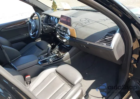 2021 BMW X3 xDrive30I из США, поврежденный, VIN 5UXTY5C00M9F41888